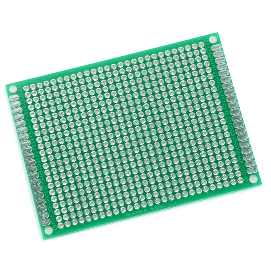 5 шт./лот 6x8 см двухсторонний Прототип PCB универсальная плата 6*8 см печатная плата для Arduino экспериментальная макетная пластина