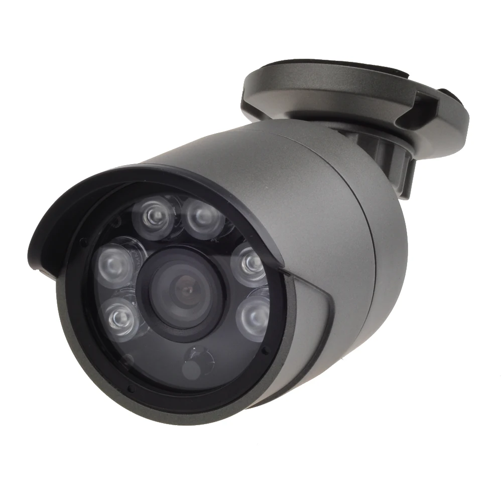 

AZISHN HD AHD Camera 720P/1080P Bullet Security Camera Outdoor Metal IP66 6PCS LED Auto(ICR) Day Night Video Surveillance Camera