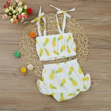 Детские купальники для девочек с принтом без рукавов Детские купальники детский купальник с рюшами Детские купальники JAN12