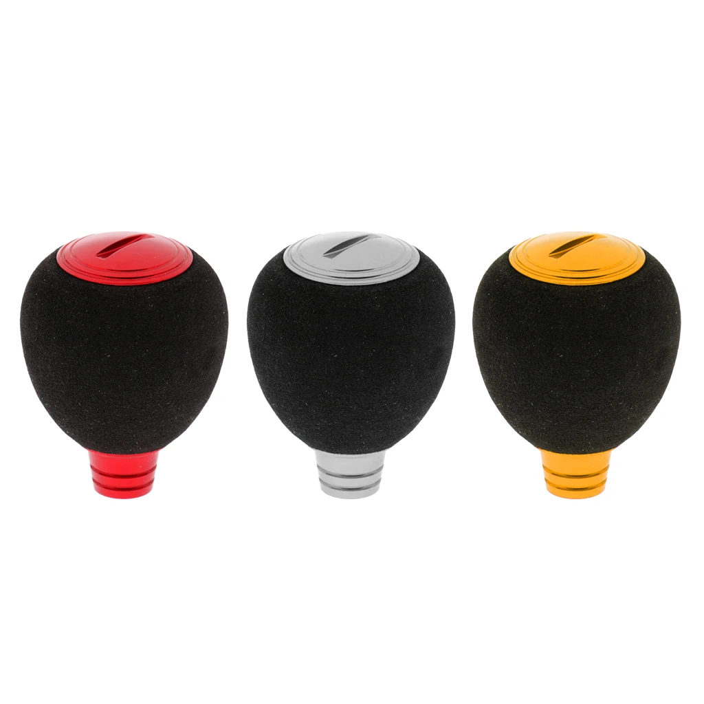 Reel Fishing Handle Ball Knob Replacement Power Handle Gear Anti-corrosion for Fishing Baitcasting Reel Stainless Steel Bearings