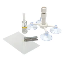 LEEPEE Набор для Ремонта Лобового Стекла уход за автомобилем авто комплект для обслуживания автомобильного стекла инструмент для ремонта лобового стекла наполнители клеи DIY