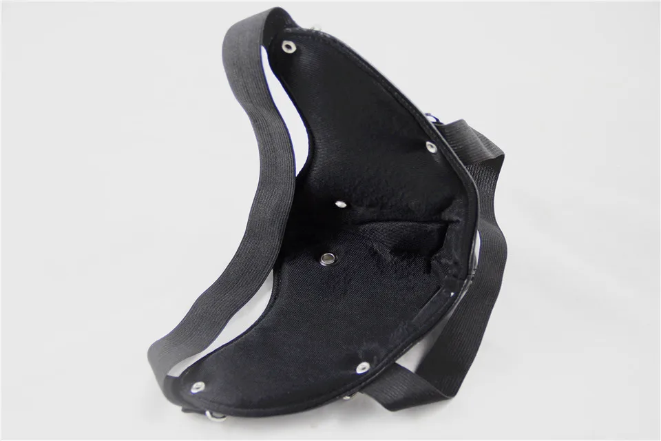 Skull Teeth Fashion Motorcycle Punk Rock Face Mask Hip-hop Halloween Party Leather Mask (7)