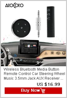 Беспроводной Bluetooth медиа Кнопка крепление дистанционного автомобиля Мотоцикл Велосипед Руль Selfie Siri управление музыкой для Android iOS Телефон