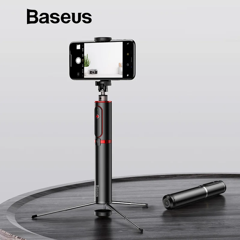 Baseus Bluetooth Selfie Stick Portable Handheld Smart Phone Camera