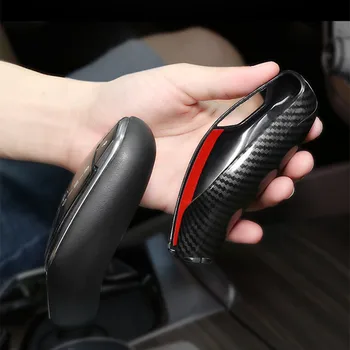 

TPU Console Gear Shift Handle Sleeve Decoration Cover Trim For BMW 5 Series G30 G38 2018 X3 G01 G08 2018 7 Series G12 2016-18