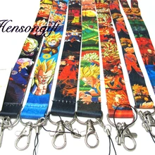 Hensongift дети Dragon Ball брелок талреп нагрудные опознавательные Значки для идентификации владельцев телефон шейные платки