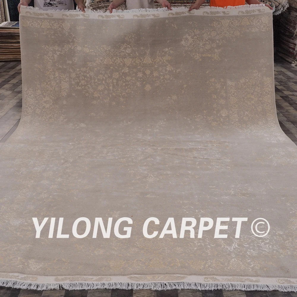 YILONG 8 3 'x10. 5 'Китай Роскошные шерстяные ковры большой красивый ручной работы