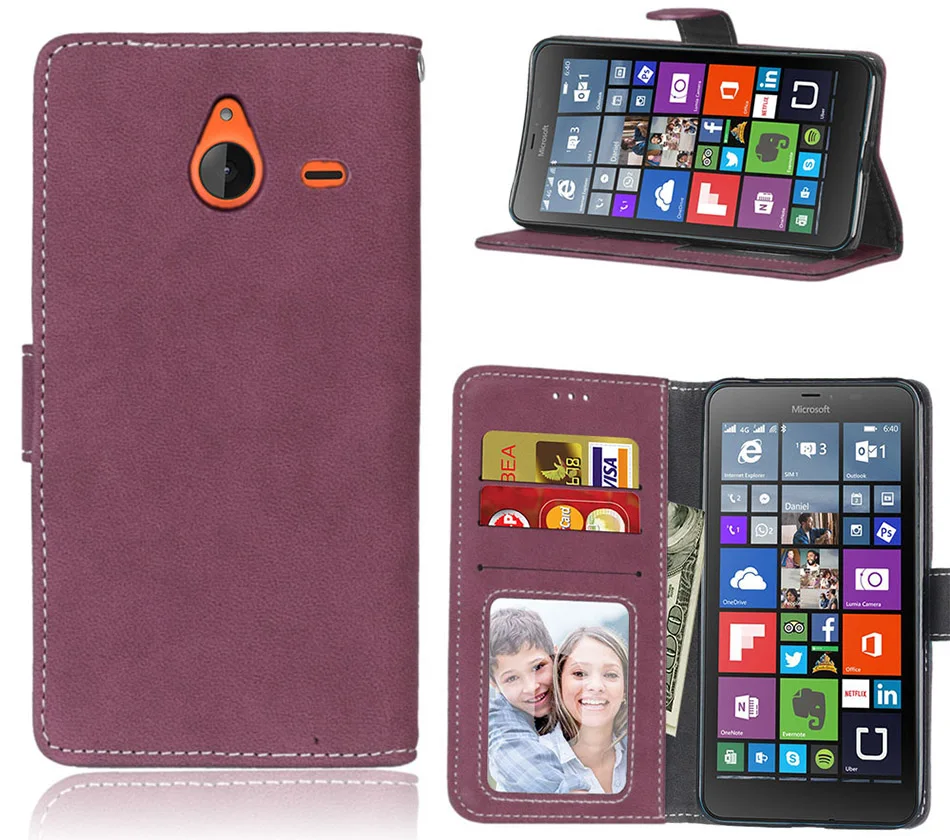 Стенд матовый чехол для microsoft Nokia Lumia N 435 520 535 550 625 630 640 XL 650 830 930 850 950 950XL 1 2,1 3,1 5,1 Coque