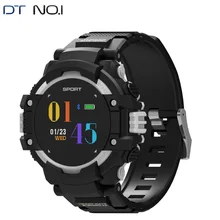 DTNO.1 Смарт-часы Для мужчин компас с GPS F7 умных часов IP67 Водонепроницаемый Bluetooth 4,2 420 мА/ч, высота метр термометр сердечного ритма