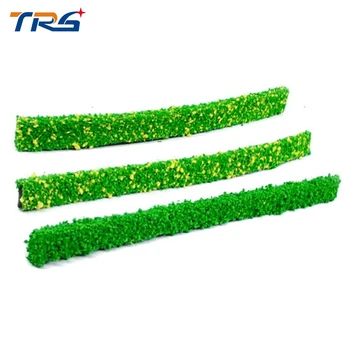 

40X1.5X3CM sand table model garden green belt lawn material simulation shrub isolation belt, flower bed belt