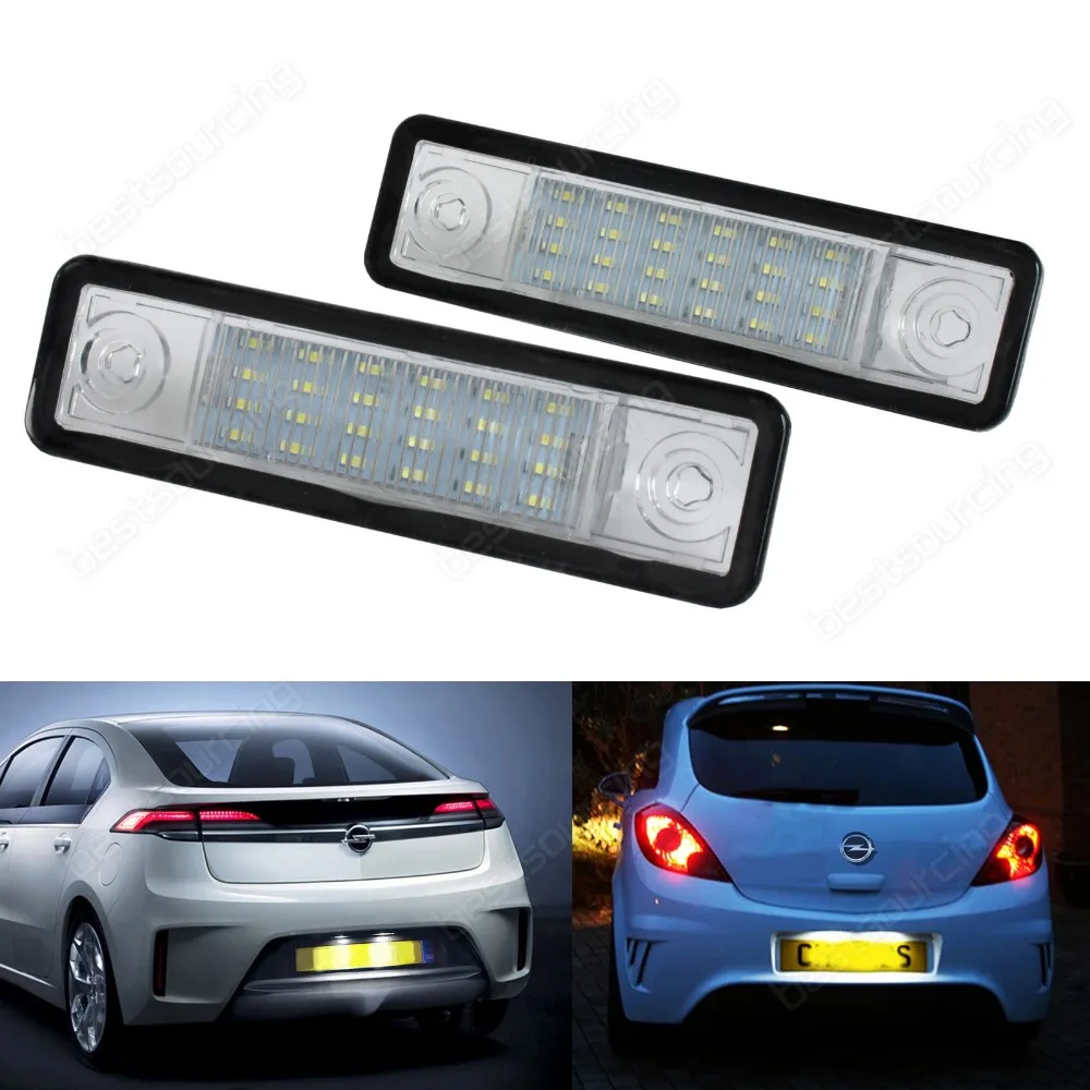 LED номерной знак света VAUXHALL Опель Астра Ф Г Корса Омега Вектра Зафира (CA233) LED номерной знак света VAUXHALL Опель Астра Ф Г Корса Омега Вектра Зафира (CA233)