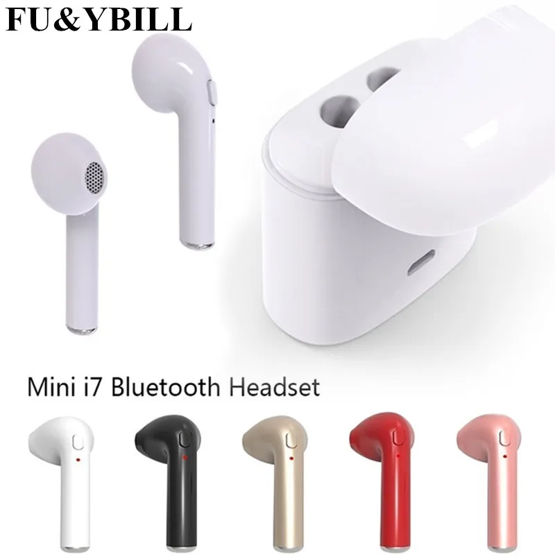 Fu & y Bill новые i7 bluetooth наушники Twins Bluetooth V4.2 стереогарнитура для всех функций