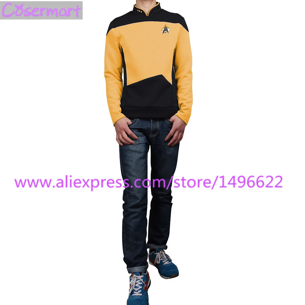 amarelo azul camisa uniforme cosplay traje para