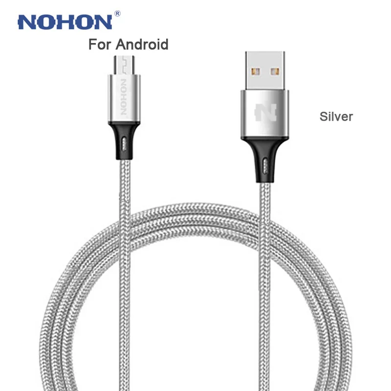 Original NOHON Micro USB Cable Fast Charger Data Sync Cable For Samsung Xiaomi Nokia LG Huawei