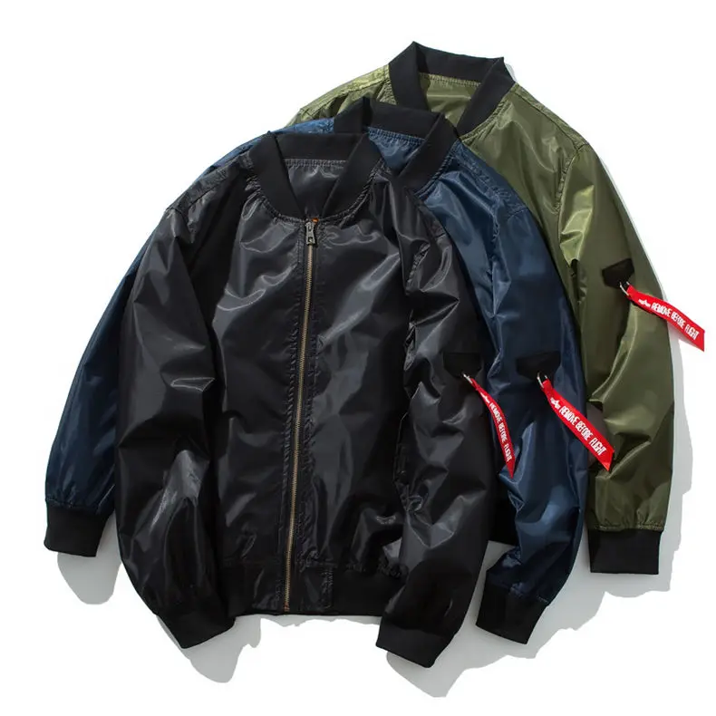 5XL Mens Jacket Spring Autumn Bomber Jacket Coat Male Classic City Pilot Air Jacket Stand Collar Fashion Style 2019 Brand MuLS 13