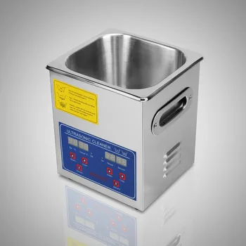 

110V BestEquip 2L Industry Heated Ultrasonic Cleaner Brand New Professional Stainless Steel Heater Timer Bracket Jewelry