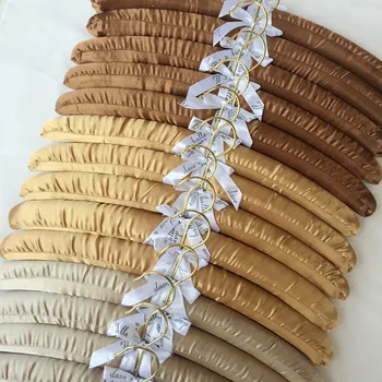 

42CM Men's Silk Coat Hanger Long Stretch Wrap Cloth Dress Large Hanger