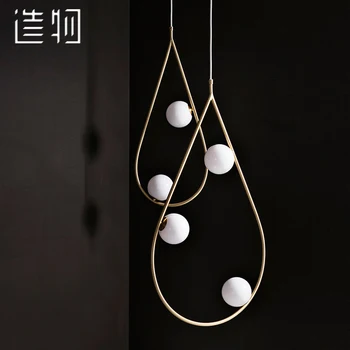 

pendant lamp Nordic style droplight bedroom personality contracted postmodern droplight designer lamps and lanterns