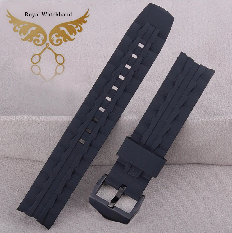 Buy Silicone Wrist Band Black silicon watchband