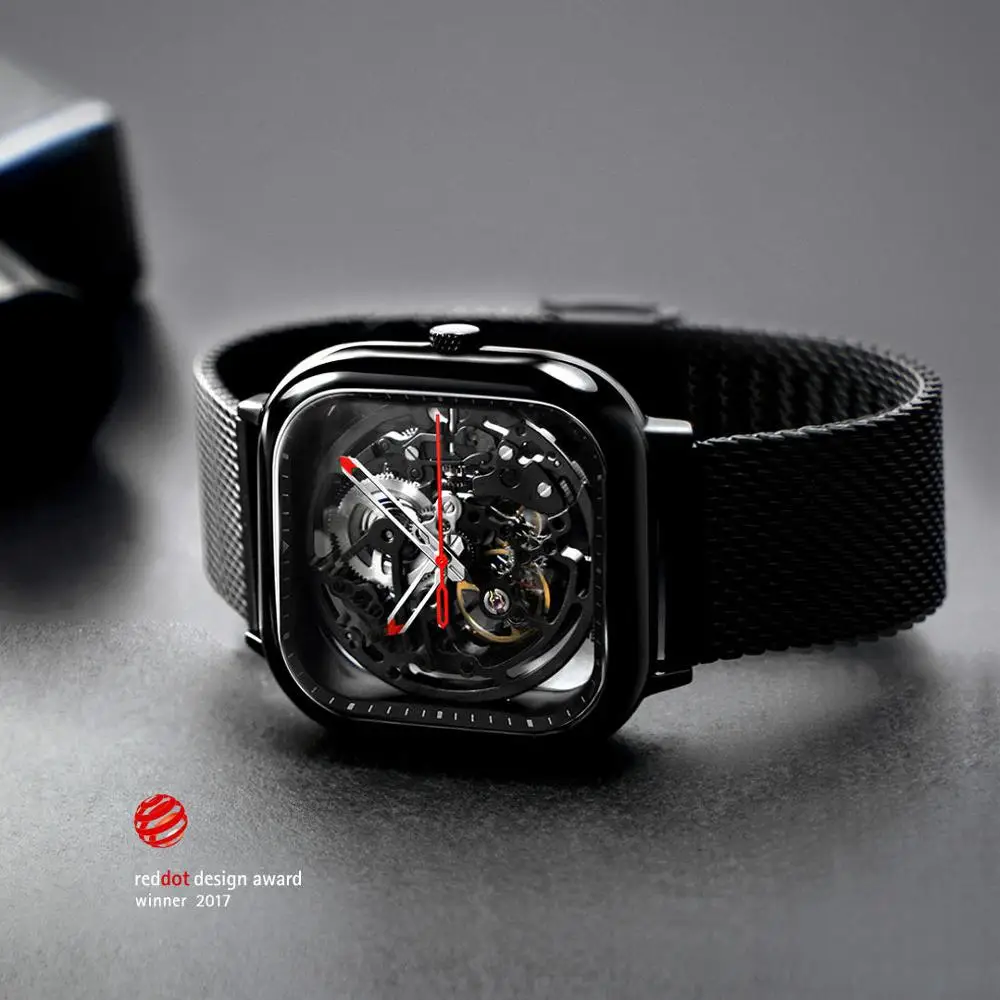  Xiaomi Mijia CIGA Hollowed-out Mechanical Wristwatches Reddot Winner Stainless Luxury Automatic Wat