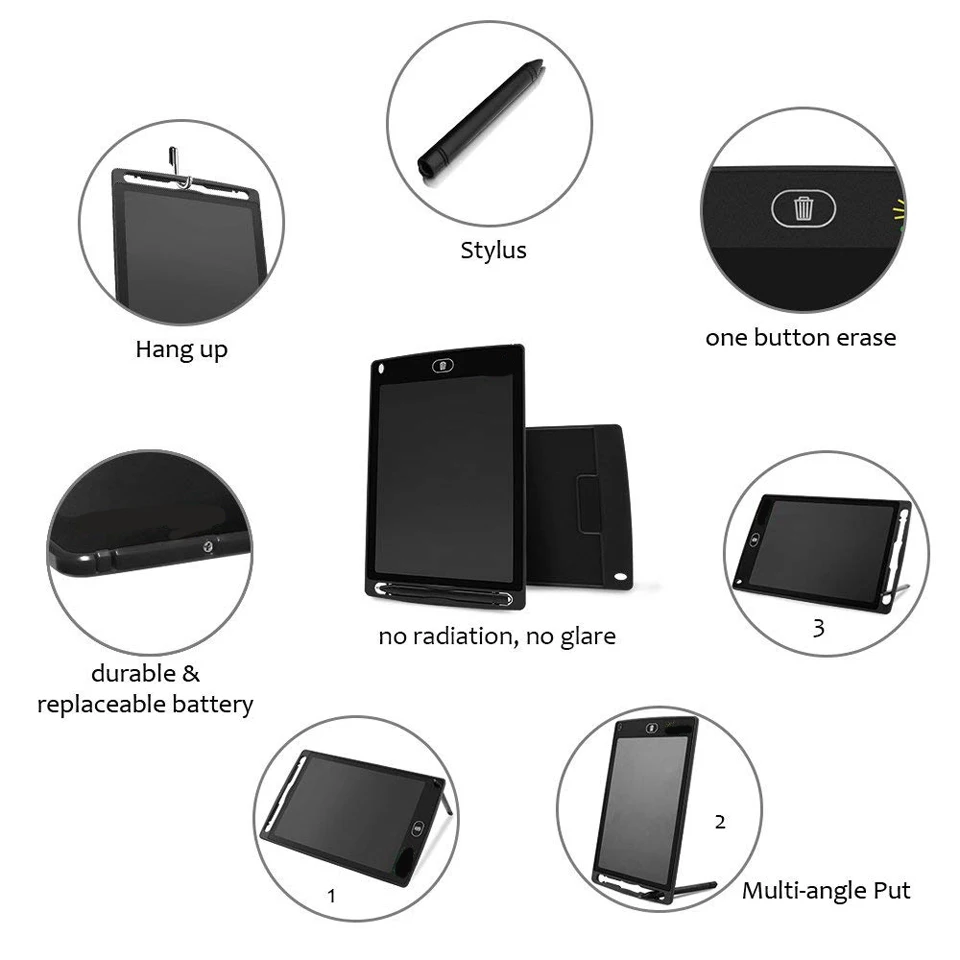 8 5 Inch LCD Writing Tablet Digital Drawing Tablet Handwriting Pads Portable Electronic Tablet Board ultra 4