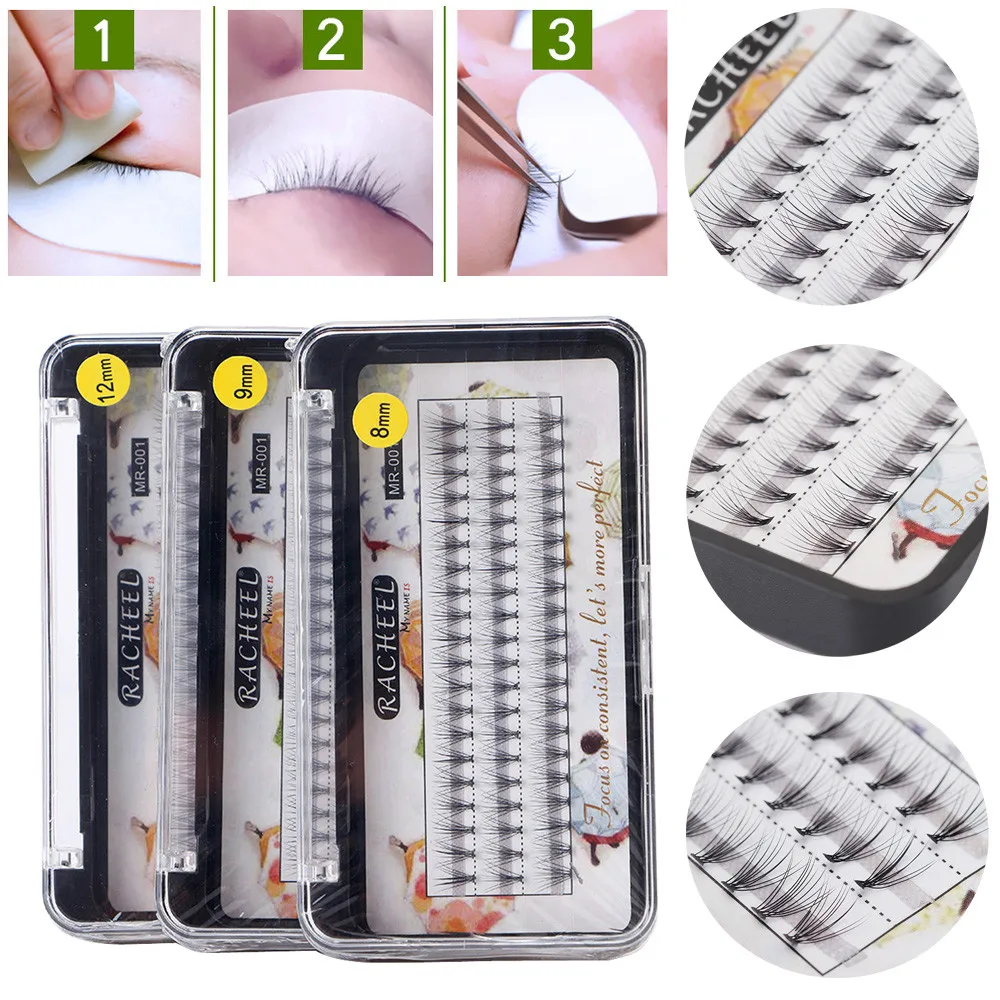 

MY NAME IS RACHEEL 3D Real Natural Thick False Fake Eyelashes Eye Lashes Makeup Extension false eyelashes individual #05
