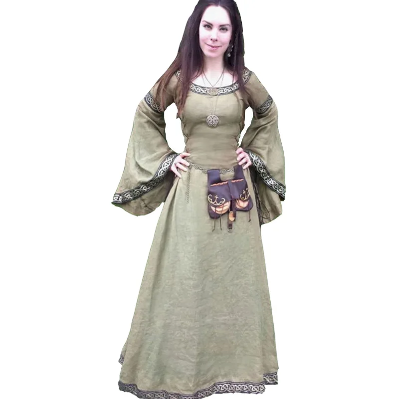 Disfraz Medieval Renacentista De Alta Calidad Para Mujer Adulta, Corpiño  Ajustado Y Vestido Para Halloween, Carnaval, Cosplay, S-xxxxxl, 5xl -  Disfraces De Miedo - AliExpress