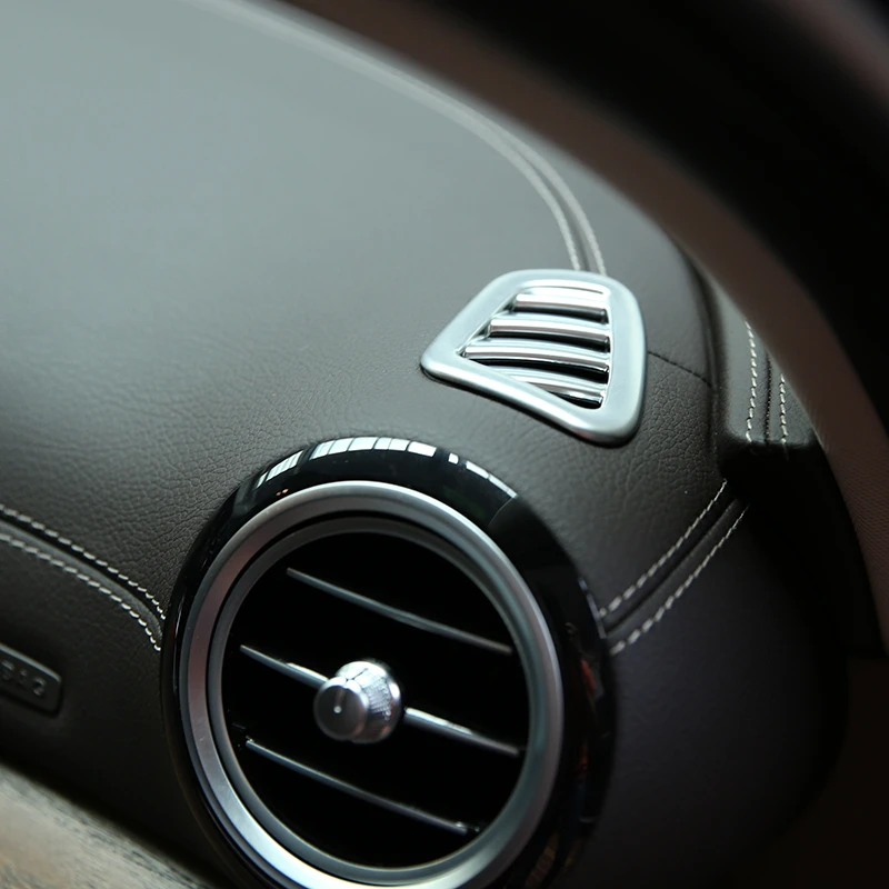 

car air vent cover chrome voiture air vent cover Trim car decorative car styling accessories For Mercedes Benz E-Class W213 2016