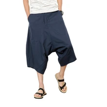 4XL 5XL льняные шорты мужские большие размеры летние модные Бермуды для пляжа мужские Шорты повседневные шаровары с низкой слонкой мужские Компрессионные шорты