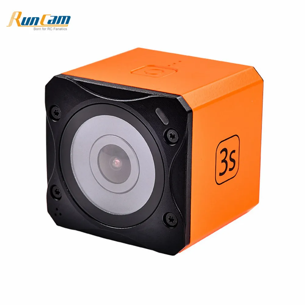 

Runcam 3S Runcam3s WIFI 1080p 60fps WDR 160 Degree FPV Action Camera Detachable Battery for RC Racing Drone vs Runcam3