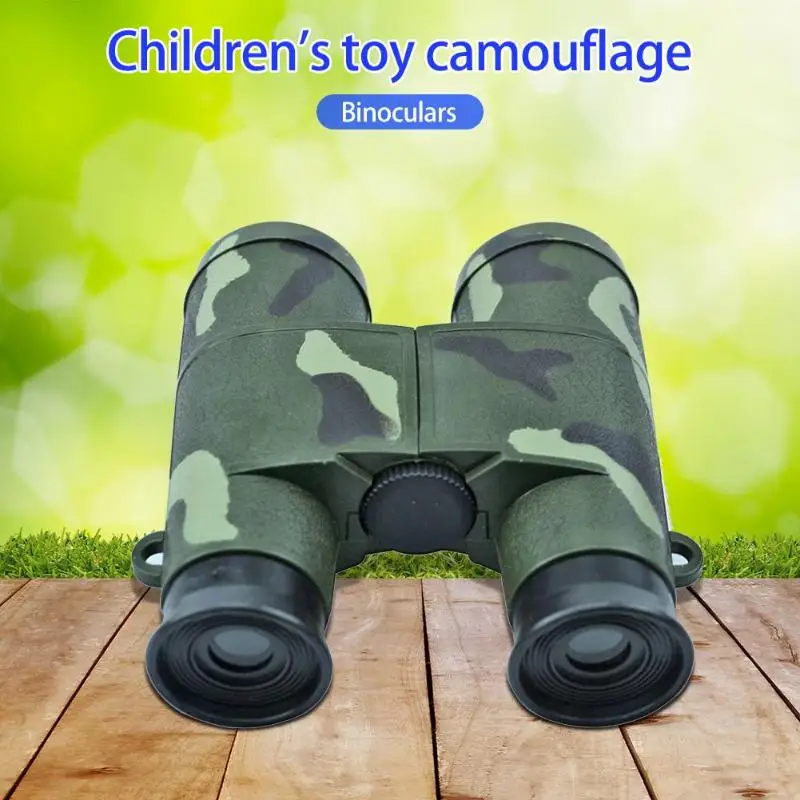 Детская игрушка с увеличением 6X стеклянный объектив Камуфляжный бинокль телескоп CS Охота полевое, для выживания Камуфляжный телескоп