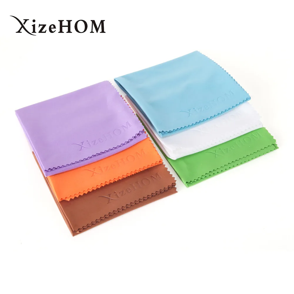 

XizeHOM 30*30cm/2pcs Microfiber Cloth for Lens Cleaning Eyeglass Lenses Sunglasses Camera Lenses Cell Phone Laptop Lens Clothes