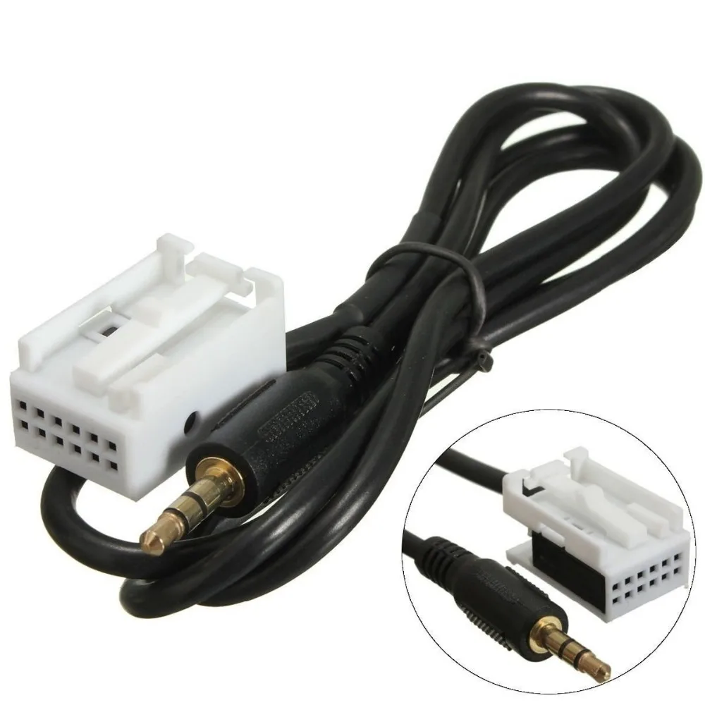 Aux In Audio Cable Input Adapter For Vw Volkswagen Golf Rcd510 Rcd310