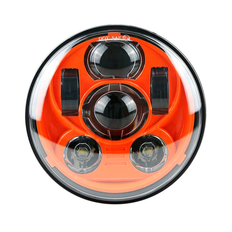 FADUIES New Motos Accessories 5.75 headlight motorcycle 5 34 led headlight For Harley Motorcycle Black Projector Daymaker (20)