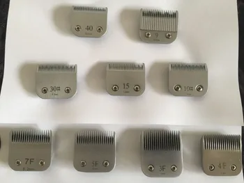 

Professional pet clipper A5 blade 7FC 10# 40# 15 3F 4F 5F 7F 30# 15# fit most Andis and Oster clippers Pet Grooming Replacement
