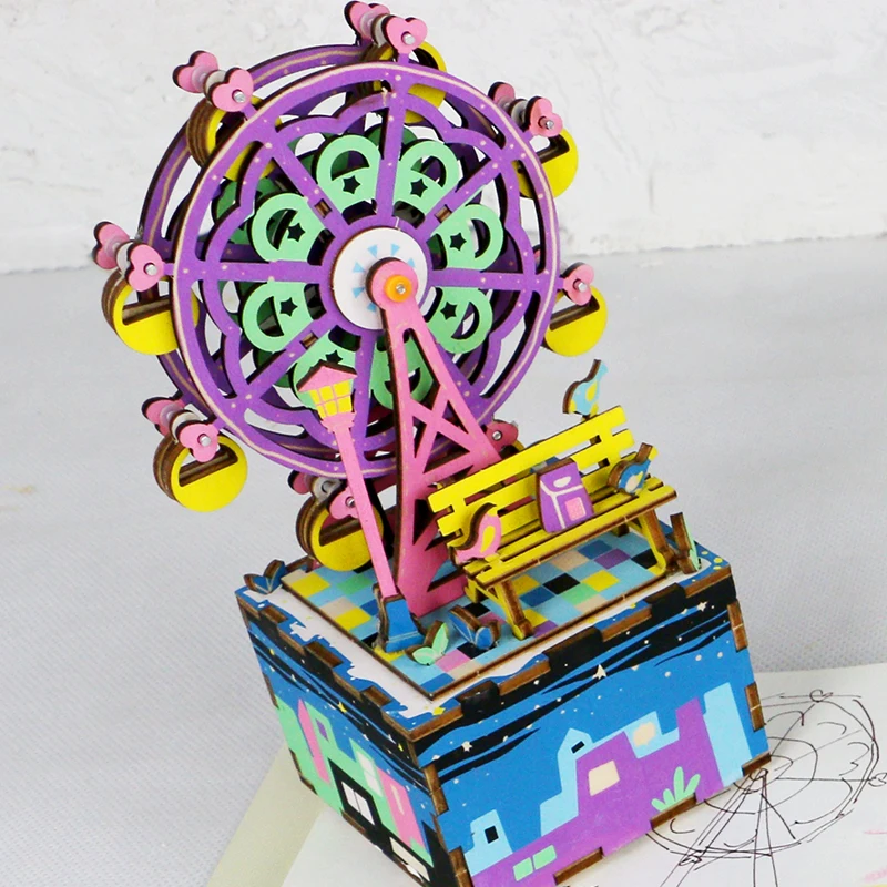 Free-Shipping-Robotime-3D-Puzzle-DIY-Cool-Mechanism-Gift-Wooden-Greeting-Souvenir-Birthday-Present-Music-Box (2)