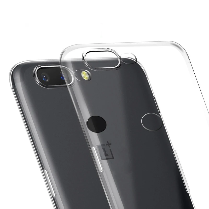 Чехол для OnePlus 5T силиконовый прозрачный Ударопрочный Мягкий чехол s One Plus A5010 OnePlus5