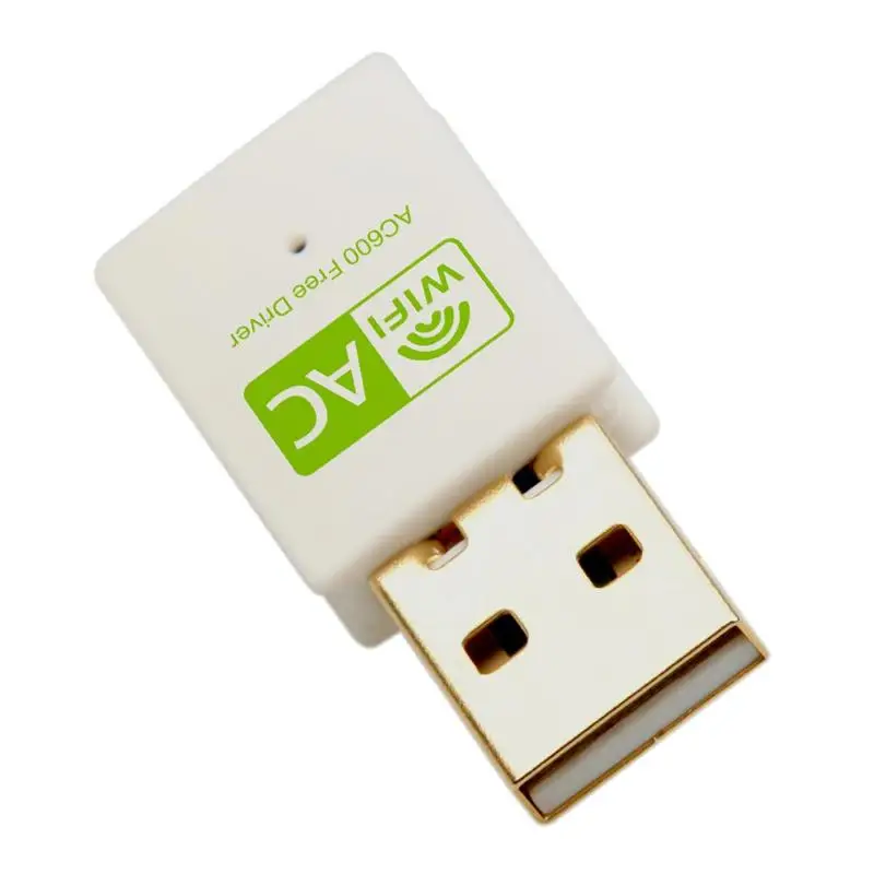 Бесплатная драйвер Dual Band беспроводной сетевая карта с интерфейсом USB 600 Мбит/с 2,4 ГГц 5 USB Wi Fi адаптер с 802.11ac RTL 8811CU