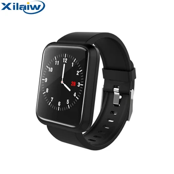 

2018 New Fitness Tracker Smart Watch With Blood Pressure Heart Rate Monitor Smart bracelet IP67 Waterproof for Iphone Android