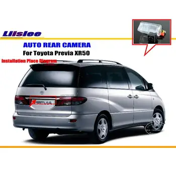 

Liislee Car Rear Camera For Toyota Previa XR50 / Back Parking Camera / HD CCD RCA NTST PAL / License Plate Lamp OEM
