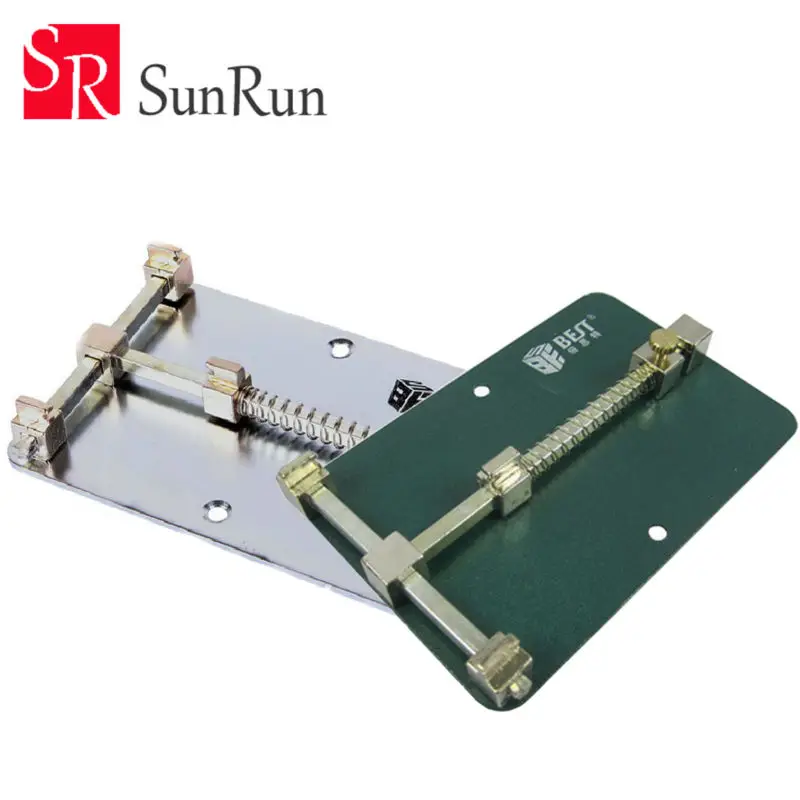 1 шт. скребок зажим для печатной платы серебристый или зеленый|pcb holder jig|clamp