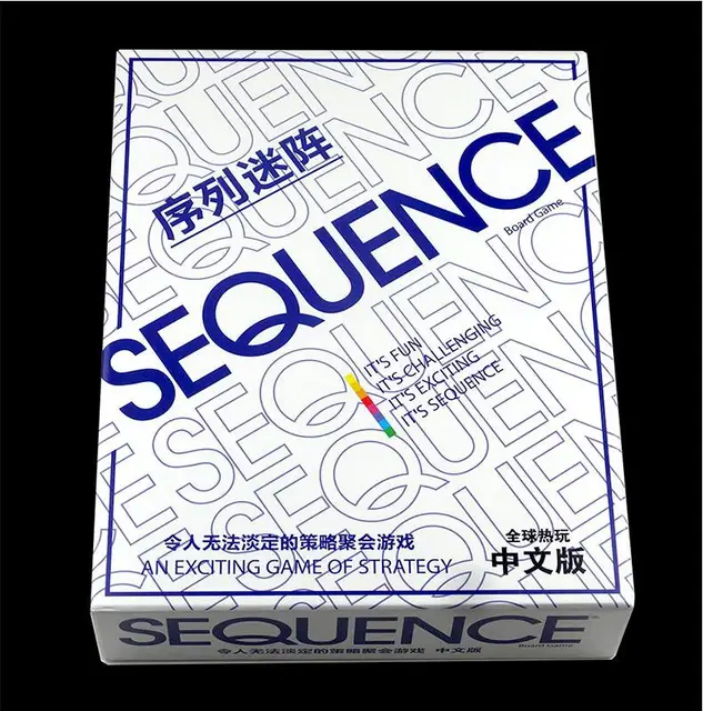 Amazing Kids Toy Sequence Game Math Toys Suitable For 2 12 Players Family Board Amazing Kids Toy Sequence Game Math Toys Suitable For 2 12 Players Family Board