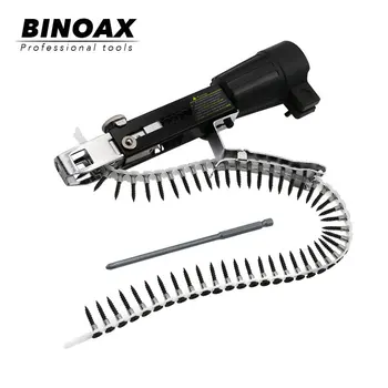 

Automatic Chain Nail Gun Adapter Screw Gun for Electric Drill Woodworking Tool Cordless Power Drill Attachment