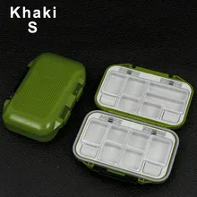 Водонепроницаемый для хранения рыболовных приманок чехол Двусторонняя Морская Лодка расстояние Карп Fly снасти Коробка EDF88