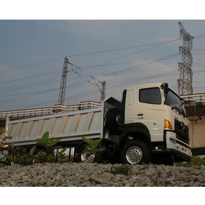 1/14 грузовик Hino700 полный привод 8X8 гидравлический самосвал с высоким крутящим