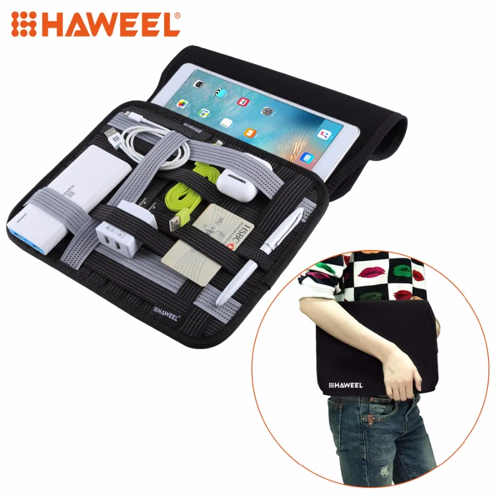 HAWEEL Universal Casual Tablet Bag For 10 inch Tablets Phone