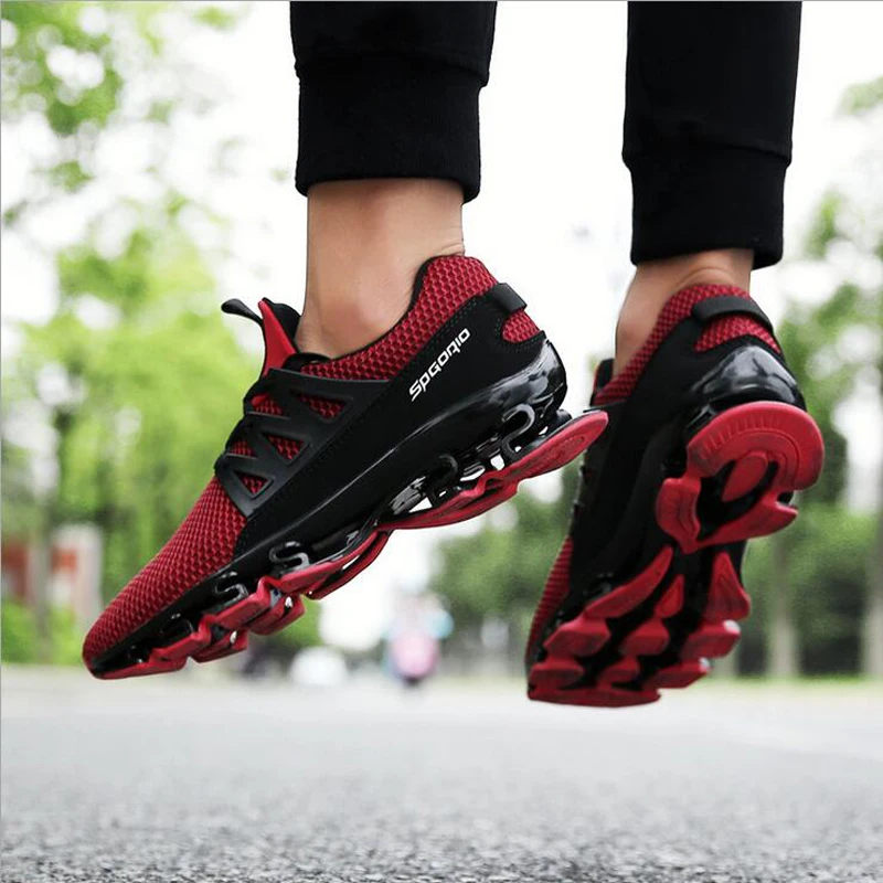 

Spring Autumn Men's Sneakers 2018 Men Running Shoes Trending Style Sports Shoes Breathable Trainers Sneakers For Male 001