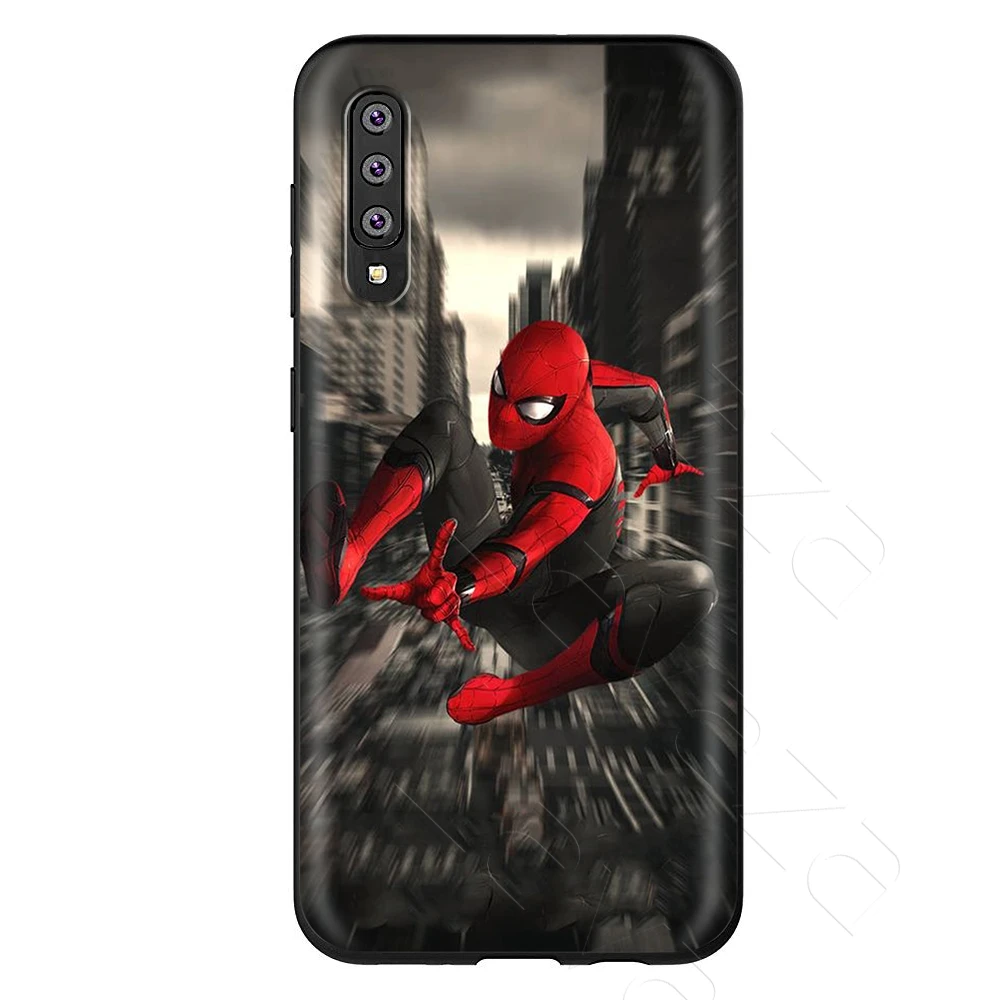 Lavaza Marvel Человек-паук Капитан Америка чехол для samsung Galaxy S6 S7 край J6 S8 S9 S10 плюс A3 A5 A6 A7 A8 A9 Note 8, 9 - Цвет: 9