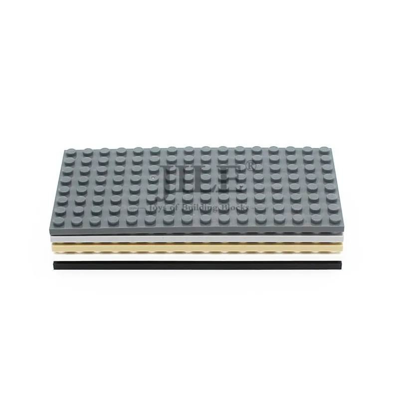 Базовая пластина Moc маленького размера 8x16 92438 для творчества просвечивающие