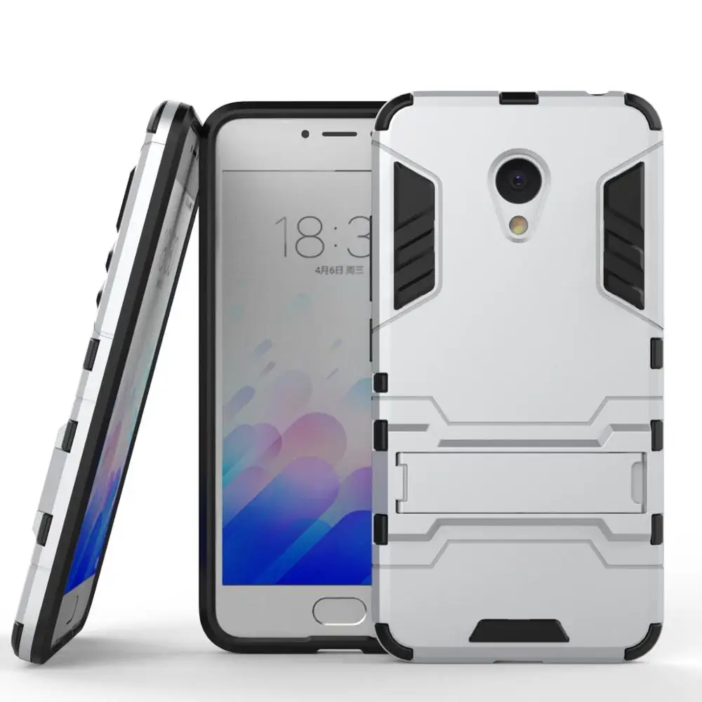 Броня Чехол Для MEIZU Мейлань Примечание 3 Heavy Duty Hybrid Hard прочный Пластик Мягкий